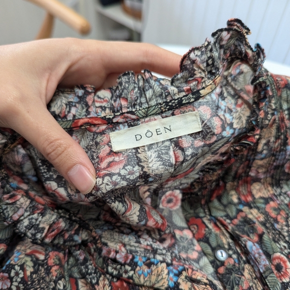 Doen Cezanne shirt Wildberry Thicket - Picture 7 of 12